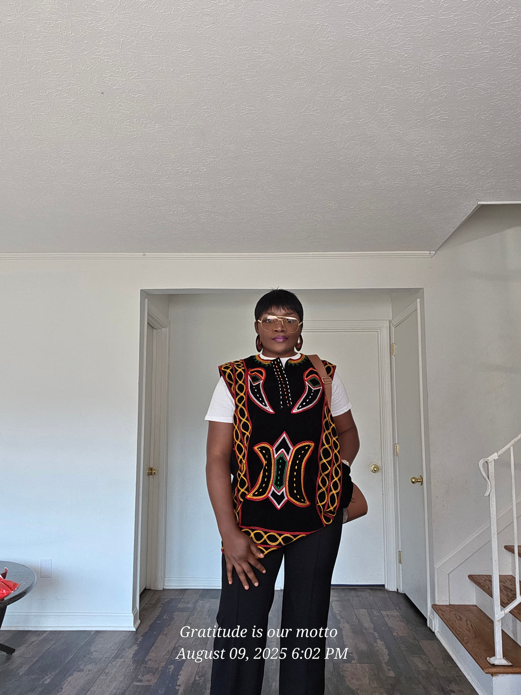 Ruby J’s Bamenda Heritage Embroidered Tunic