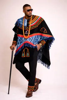 Ruby J’s Men’s Bamenda Toghu 3-Piece Set
